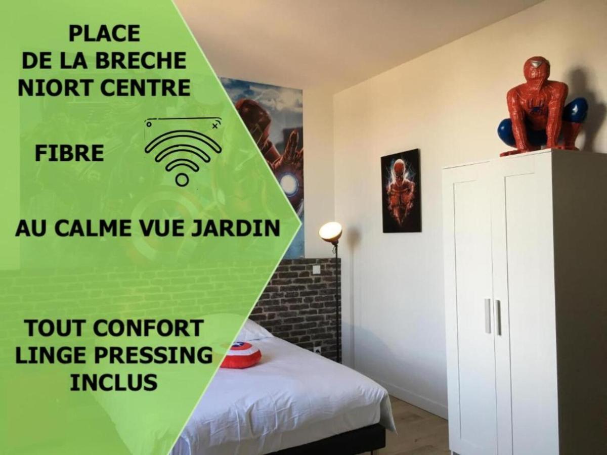 Apartmán Le Marvel Centre La Breche Wifi Vue Jardin Niort Exteriér fotografie